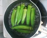 納豆とオクラのユッケ風作り方1写真