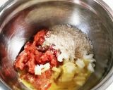 生鮭のアラでふっくらハンバーグ作り方2写真