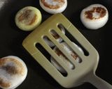 関東の月見団子アレンジ！梅が枝餅風。作り方4写真
