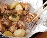 チキンとポテトのホイル焼き作り方7写真