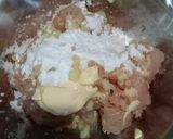からあげくん風Wチーズチキンボール作り方2写真