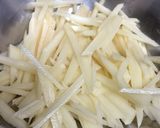 超簡単！パパっとジャガイモとひき肉パスタ作り方3写真