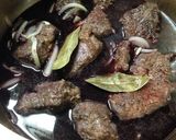 牛肉ときのこの赤ワイン煮作り方4写真