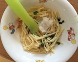 取り分けok 桜えびと大葉のおろしパスタ作り方3写真