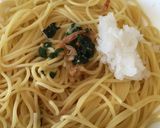 取り分けok 桜えびと大葉のおろしパスタ作り方5写真