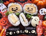 キャラ弁★ハロウィンデコおにぎらず作り方13写真