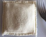 食パンでチョコバナナパイ作り方4写真