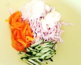 ＊carb free＊ハムマヨチー作り方1写真