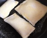 食パンでチョコバナナパイ作り方6写真