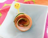 お弁当に♪ハムときゅうりのお花✿作り方5写真