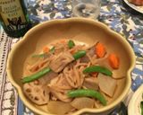 ヘルシー☆高野豆腐と大根の筑前煮作り方5写真