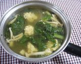 栄養たっぷり❤鶏だんごスープ作り方3写真
