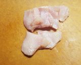 鶏胸肉で作る、簡単とり丼作り方1写真