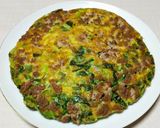 小松菜と豚ひき肉のお好み焼き作り方7写真
