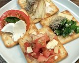 乗せるだけ★夏野菜カナッペ作り方3写真