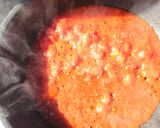鶏むね肉のトマトバジル丼作り方4写真