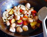 こっくり旨い秋野菜と鶏団子の筑前煮作り方9写真