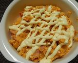 ワンポットパスタでナポリタン風グラタン作り方5写真