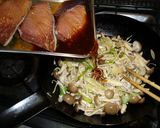 ブリのきのこネギソースがけ作り方4写真