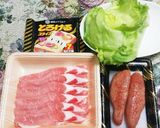 とろーりチーズの明太チーズレタス豚巻き♥作り方1写真