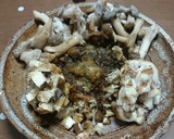 3種キノコと、とろろ昆布の焼き和え作り方4写真