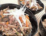 きのことひき肉のたっぷり和風あん(^^♪作り方7写真