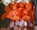 蓮根のガーリックバター醤油炒め(サラダ)作り方1写真
