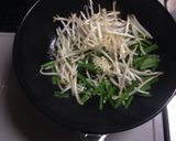 もやしとニラの野菜炒め作り方3写真