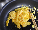 きくらげとエビとふんわり卵の中華炒め作り方6写真
