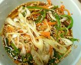染み込む美味しさ❤こうや豆腐の南蛮漬け作り方3写真