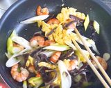 きくらげとエビとふんわり卵の中華炒め作り方11写真