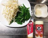 もやしとニラの野菜炒め作り方1写真