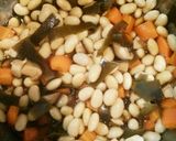 ★簡単に和の一品！お豆さんの煮物★作り方4写真