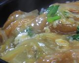 ふわっふわとろっとろなお麩丼作り方26写真