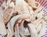 神ふわ♫鶏胸肉の和棒鶏作り方4写真
