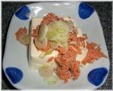 ダイエットレシピ　鮭冷奴作り方3写真