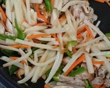 焼きビーフンリメイク＊春巻き作り方9写真