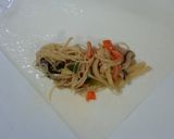 焼きビーフンリメイク＊春巻き作り方14写真