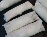 焼きビーフンリメイク＊春巻き作り方21写真