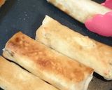 焼きビーフンリメイク＊春巻き作り方24写真