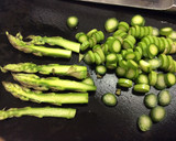 アスパラと白だしの炊き込みご飯作り方1写真