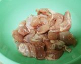 鶏もものネギ塩炒め作り方1写真