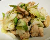 鶏もものネギ塩炒め作り方6写真