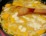 ワンポットパスタ＊カボチャとチーズ作り方2写真