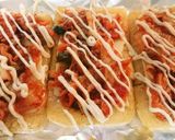 油揚げとチーズのキムチ焼き⭐作り方1写真