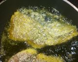 ブリさくさく♡カレーマヨパン粉焼き作り方3写真