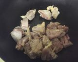 鶏肉の味噌生姜焼き作り方1写真