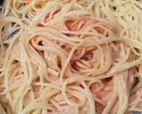 ワンポットパスタ♪ツナトマトクリームスパ作り方3写真