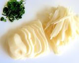 新じゃがポテトのベーコンチーズ焼き♡作り方1写真