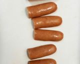 ☆おばけオムライスと指サラダ☆作り方2写真